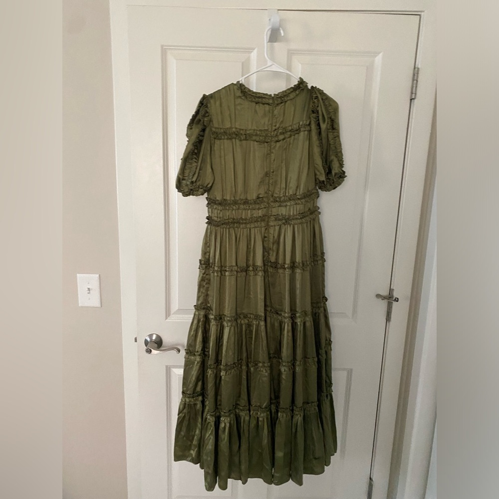 JessaKae x The Food Nanny Liz Dress in Olive - Picture 5 of 6